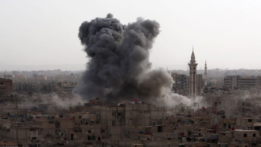 Liên tiếp các vụ nổ làm rung chuyển căn cứ quân sự lớn nhất của Mỹ tại Syria
